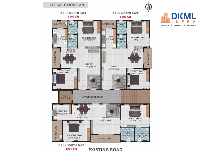 Bharath residency floorplan