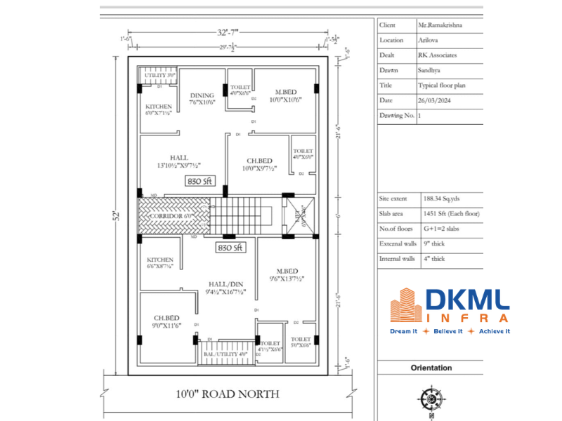 Krishna residency floorplan