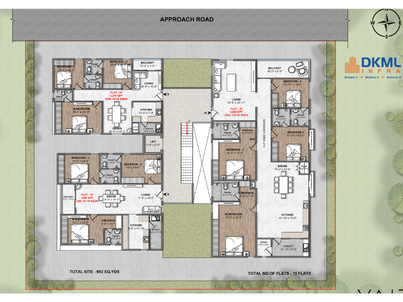 Manchukondas royal floorplan
