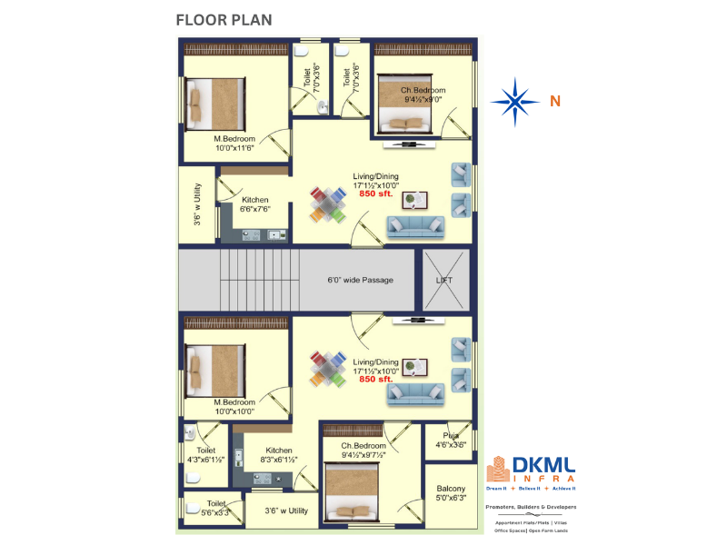 Narayana residency floorplan