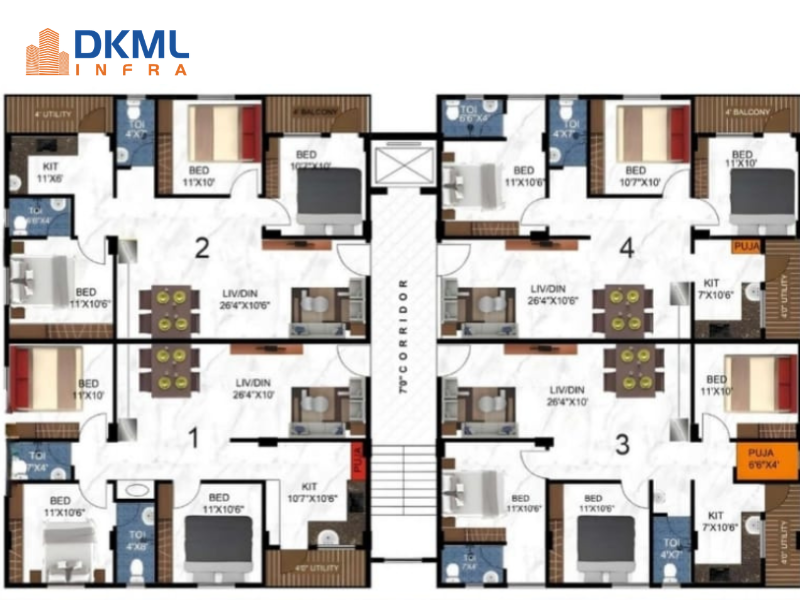 Siva shakthi floorplan